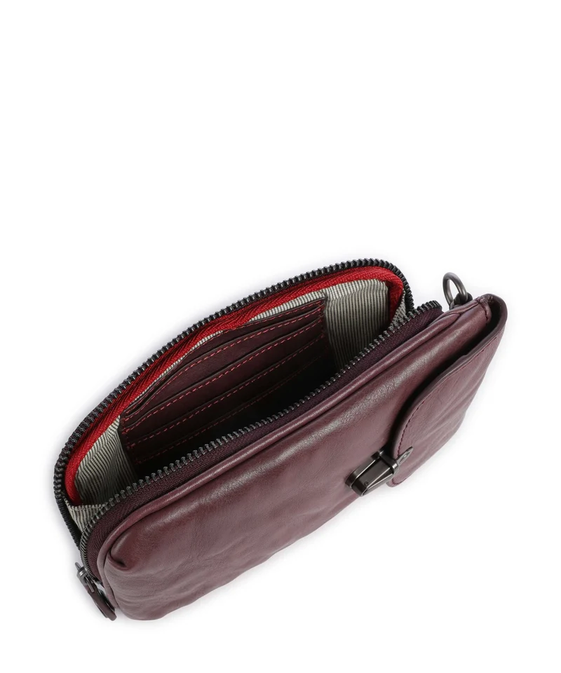 Aunts & Uncles Grandma's Luxury Club Mrs. Lemon Twist Pochette telephone dark cherry