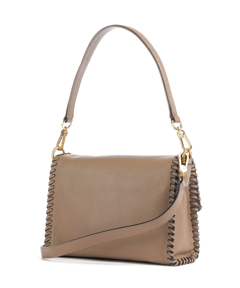 Abro Dalia Temi Stitch Sac porté épaule cappuccino