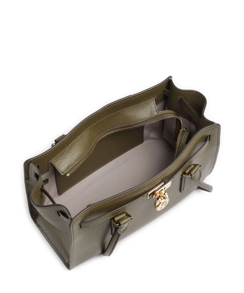 Michael Kors Hamilton Moderne Small Sac porté épaule loden