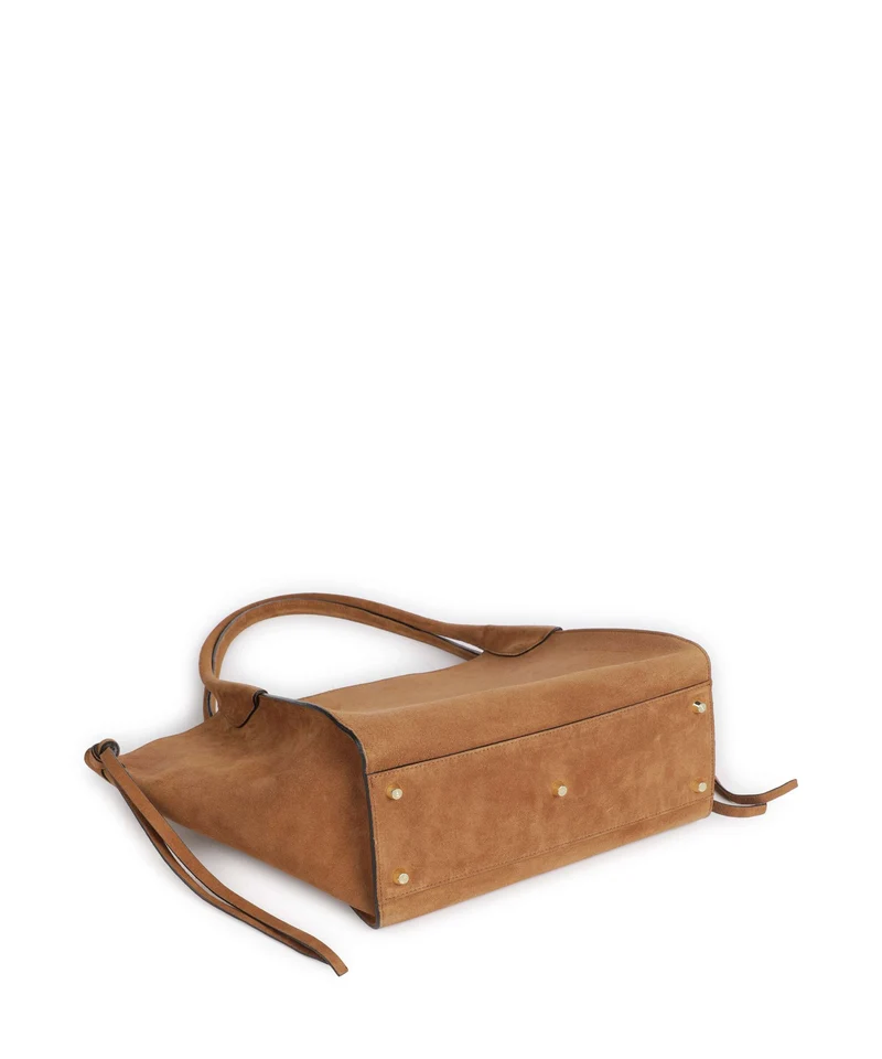 Abro Suede Vibe Big Cabas cuoio