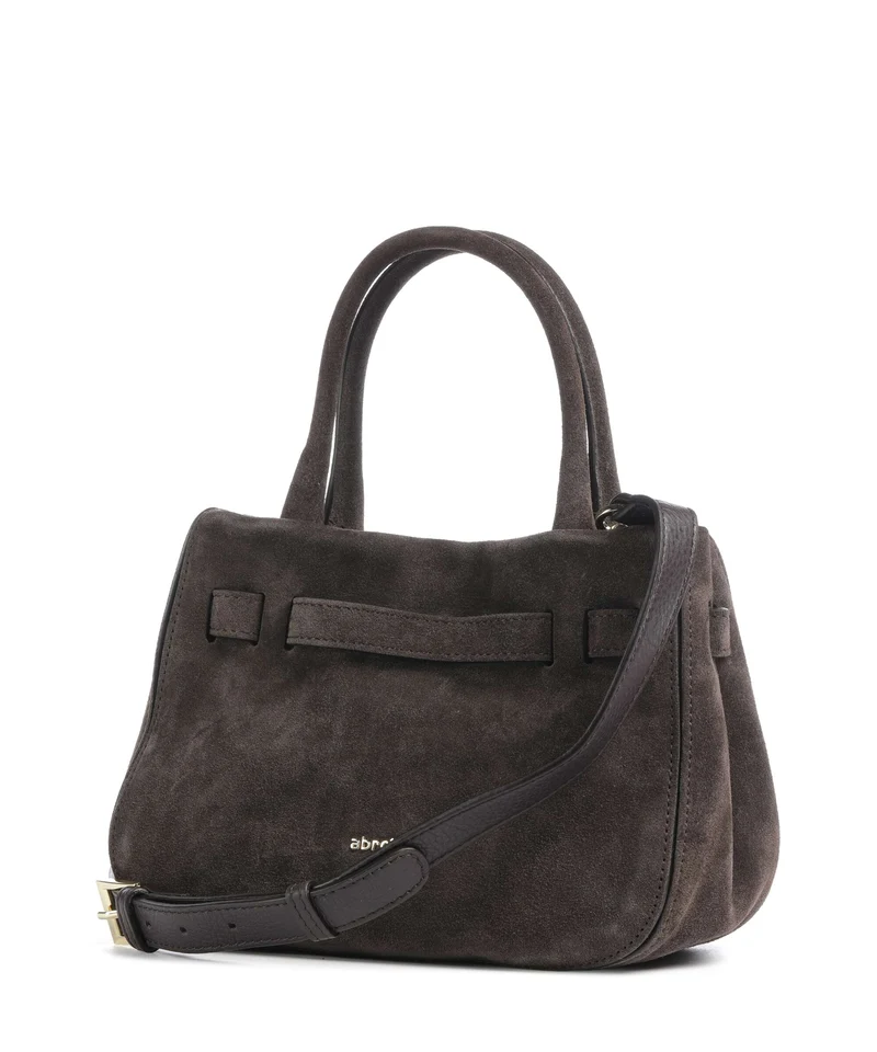 Abro Suede Jill Sac à main dark brown