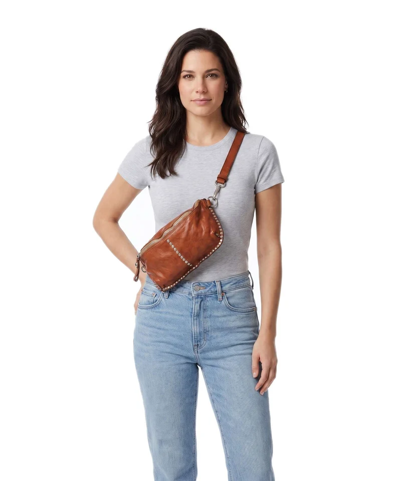 Campomaggi Sac banane cognac