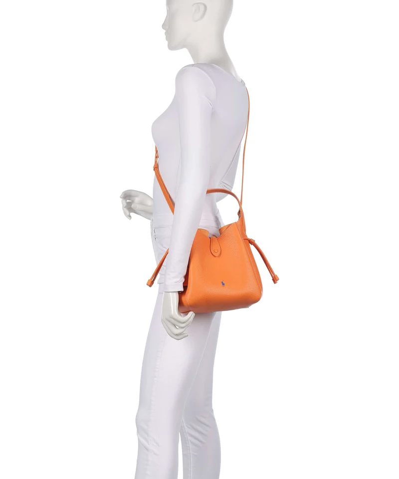 Polo Ralph Lauren Play Medium Sac seau orange peel
