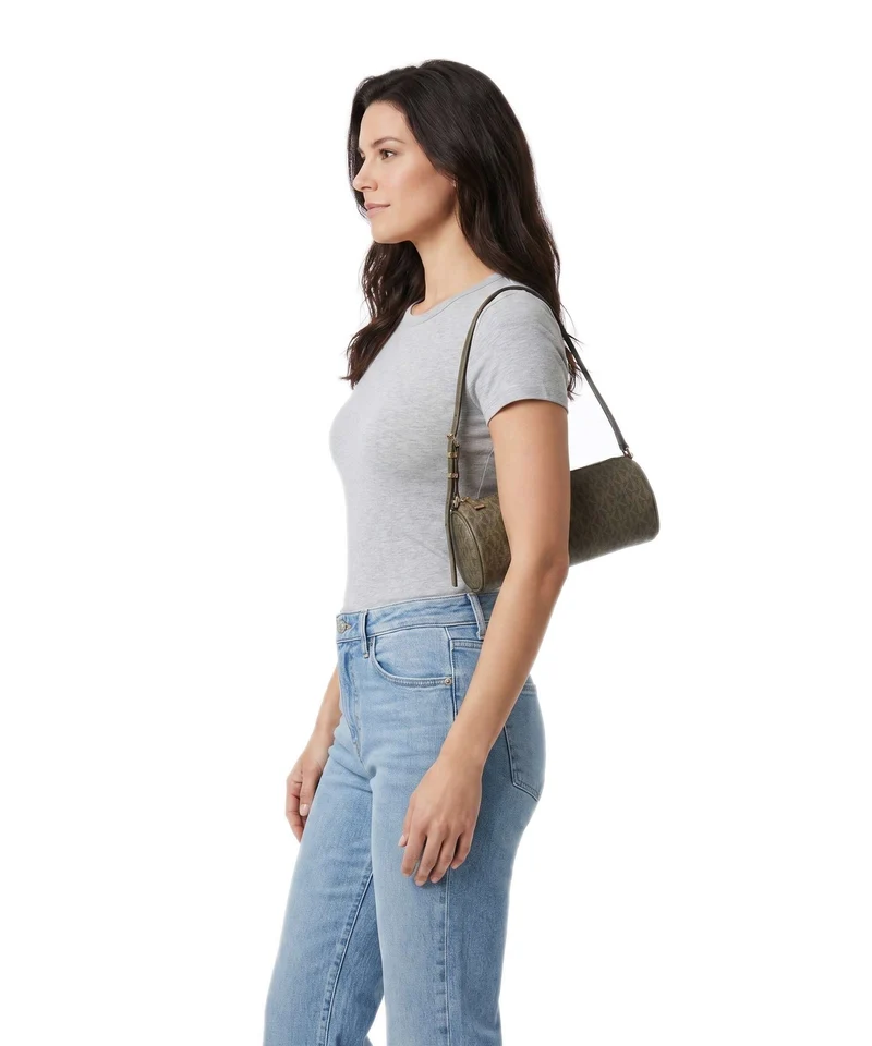 Michael Kors Izzy Small Sac porté épaule loden