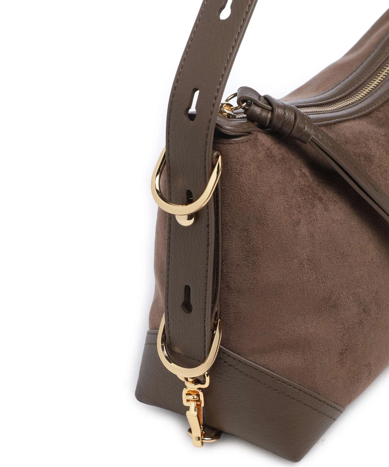 Love Moschino Signature Sac fourre-tout marrone