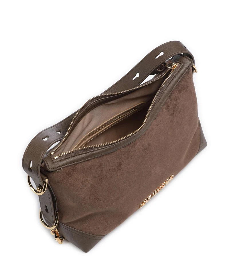 Love Moschino Signature Sac fourre-tout marrone