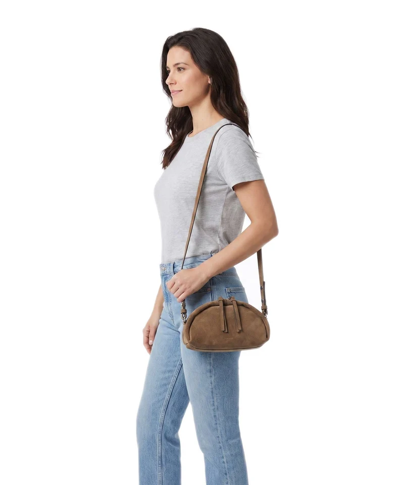 AllSaints Rosalie Arc Sac bandoulière warm olive brown