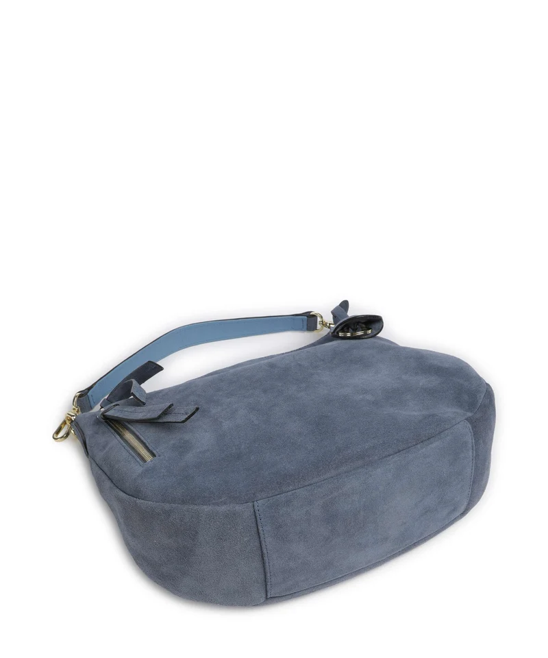 Abro Suede Juna Small Sac fourre-tout jeans