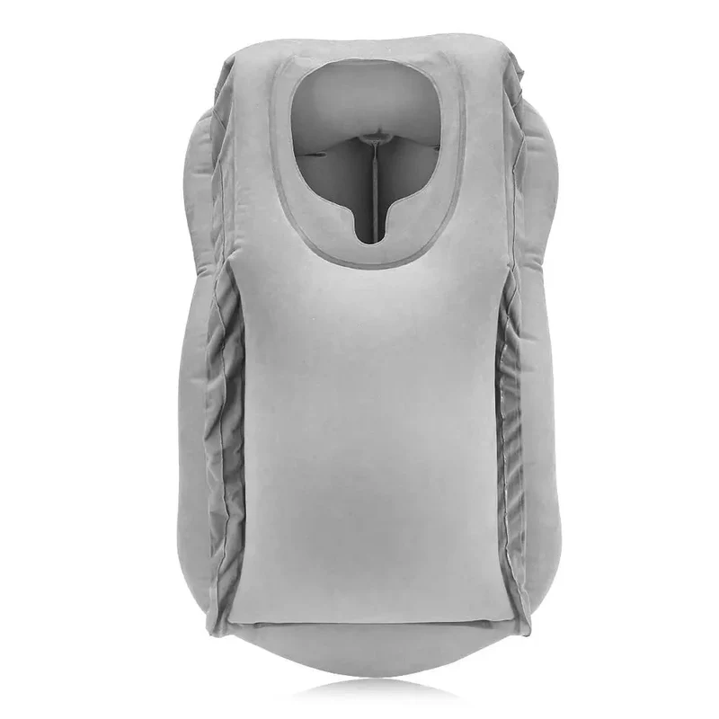 Coussin de Voyage Gonflable Frontal | Support Tête Ergonomique