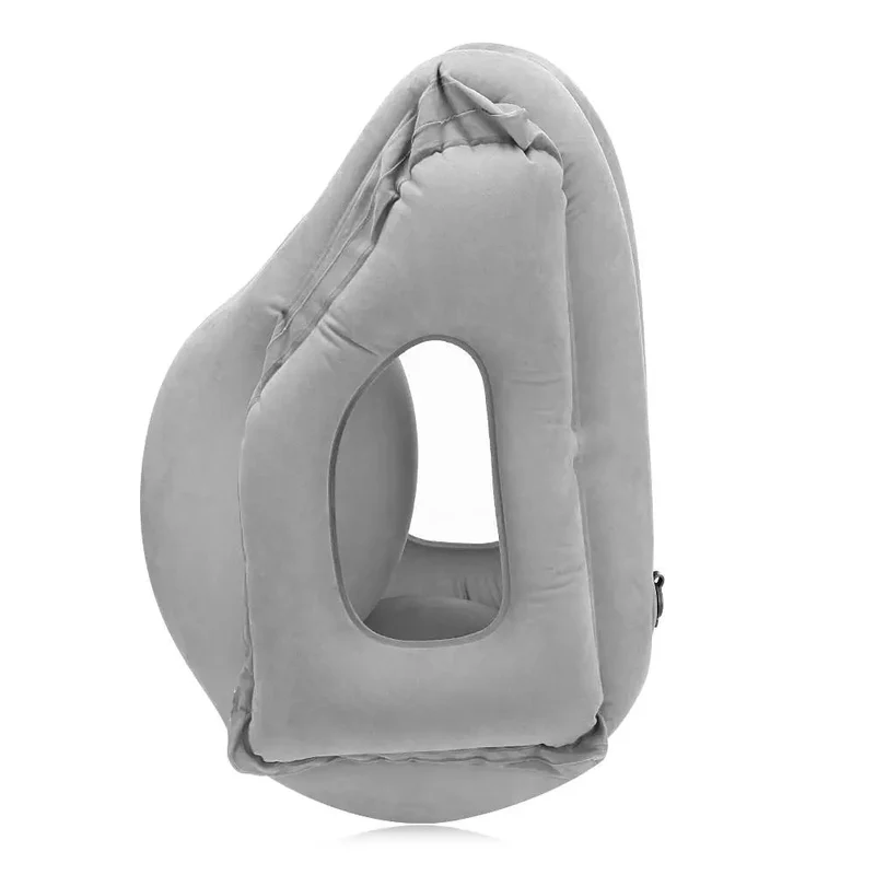 Coussin de Voyage Gonflable Frontal | Support Tête Ergonomique