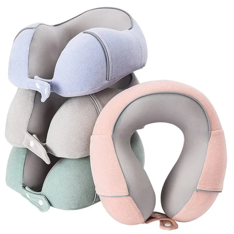 Coussin de Voyage Ergonomique | Mousse Mémoire Forme