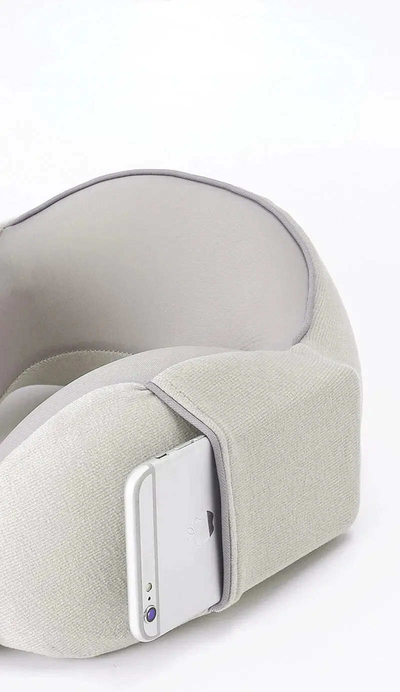 Coussin de Voyage Ergonomique | Mousse Mémoire Forme