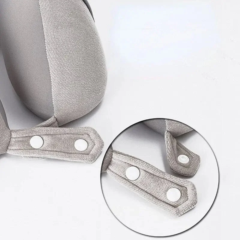 Coussin de Voyage Ergonomique | Mousse Mémoire Forme