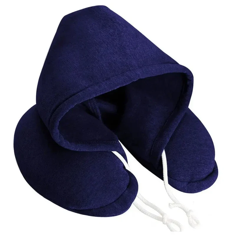 Coussin de Voyage avec Capuche | Isolation Visuelle Intégrée