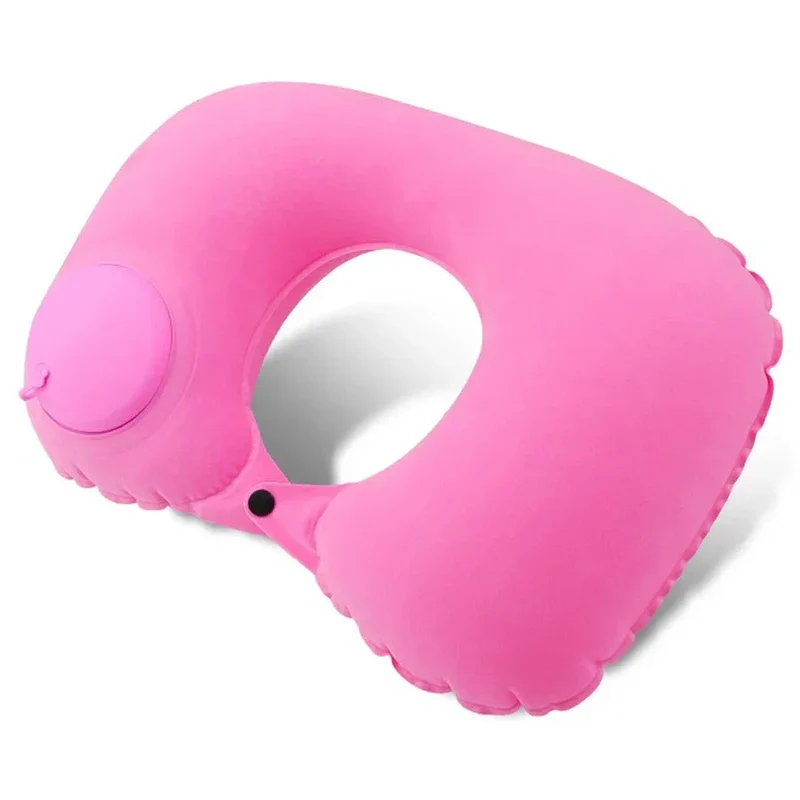 Coussin Avion Gonflable | Pompe Intégrée Pratique