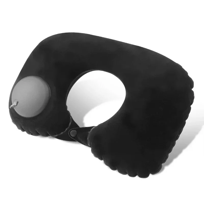 Coussin Avion Gonflable | Pompe Intégrée Pratique