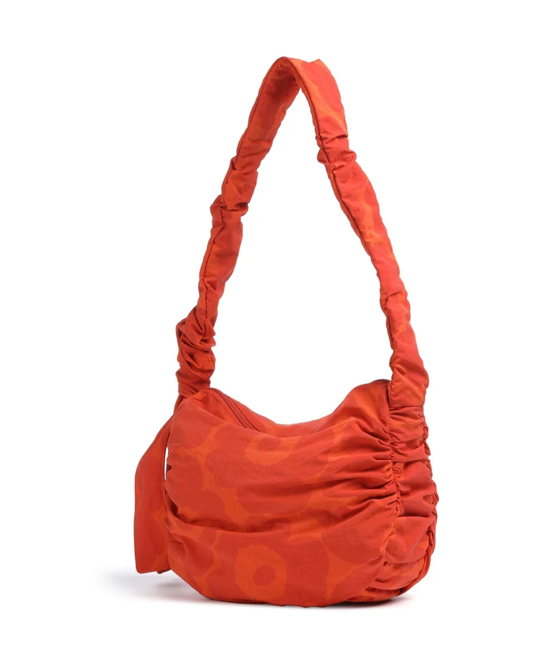 Marimekko Utu M Unikko Sac porté épaule red/dark orange
