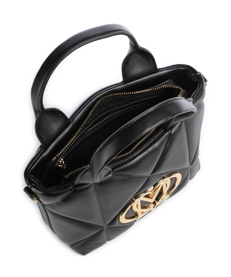 Love Moschino Embossed Q Sac à main nero
