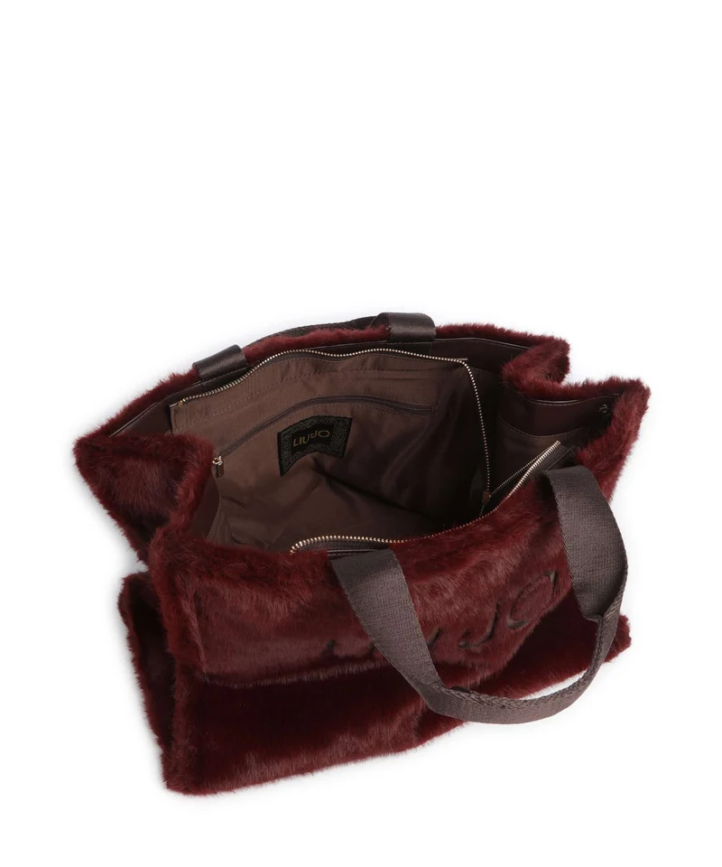 Liu Jo L Cabas red aubergine
