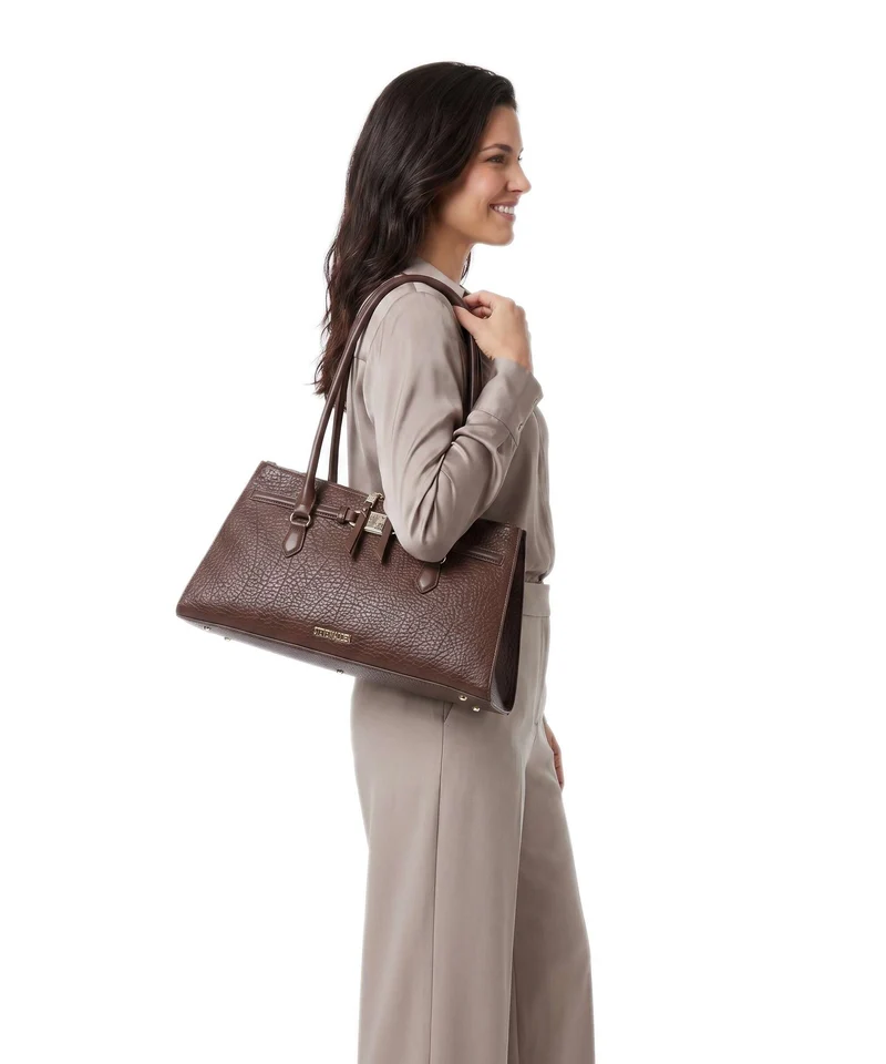 Steve Madden BSHIRLEY Sac porté épaule brown/gold