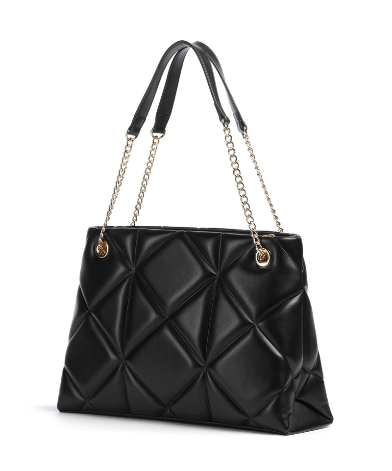 Love Moschino Embossed Q Cabas nero