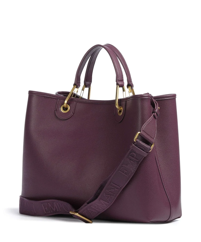 Emporio Armani My EA M Sac à main aubergine/foliage