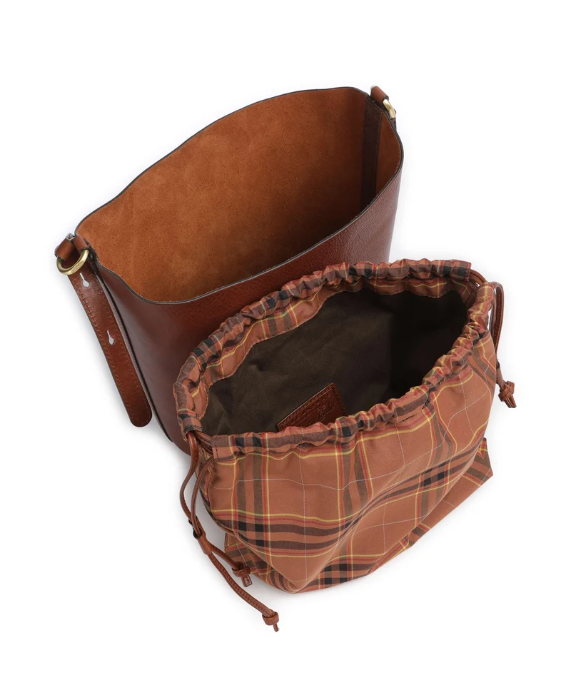 The Bridge Luce Soft Sac seau marrone