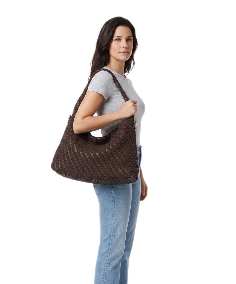 Dune London Deliberate L Sac fourre-tout dark brown