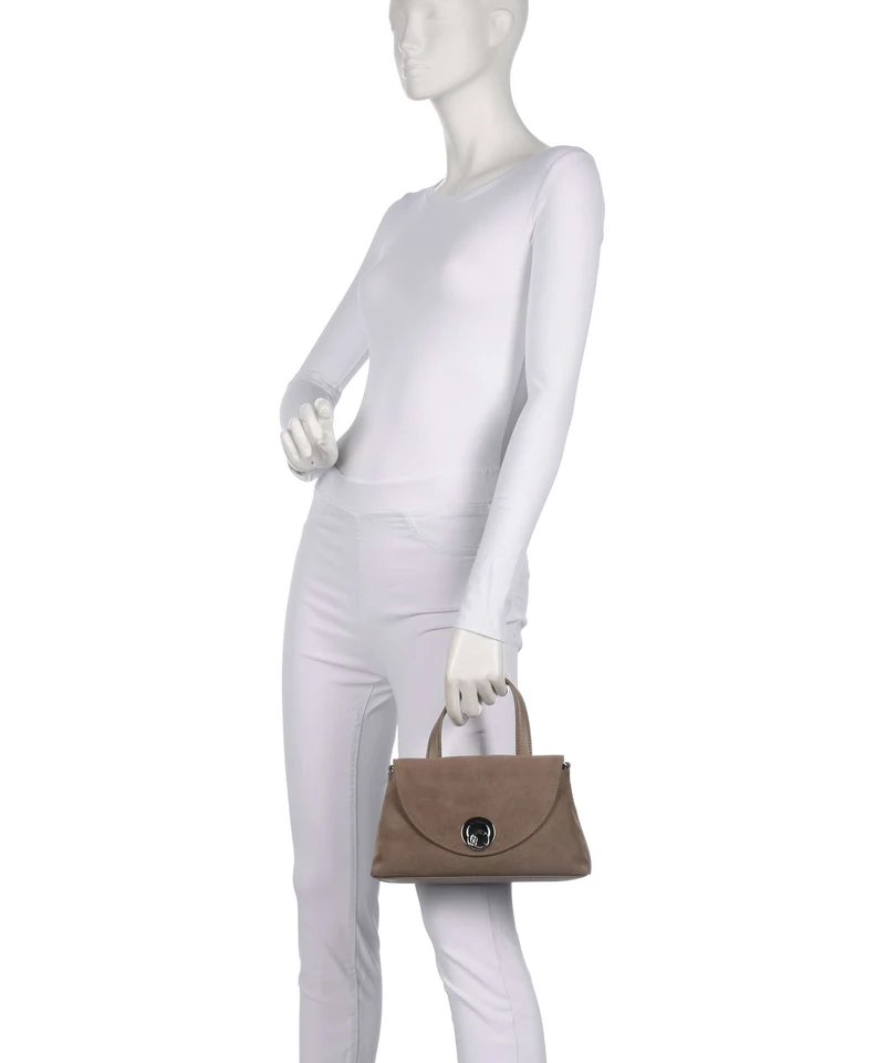 Coccinelle Nikla Suede Sac à main warm taupe