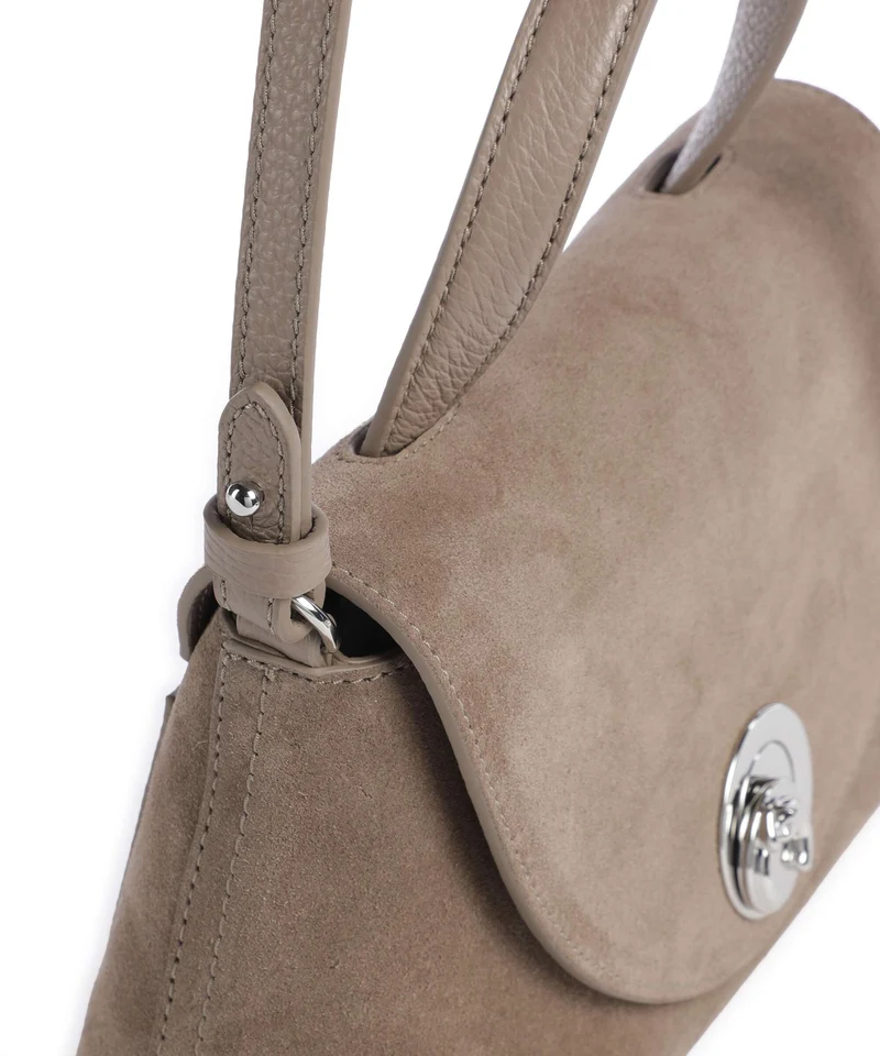 Coccinelle Nikla Suede Sac à main warm taupe