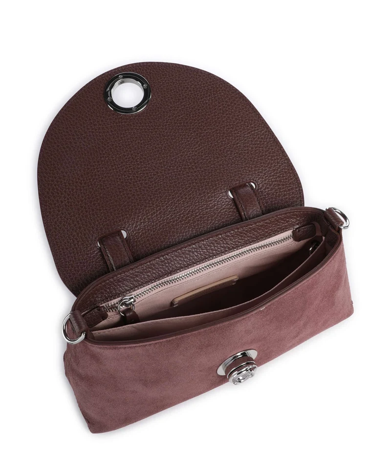 Coccinelle Nikla Suede Sac à main berry