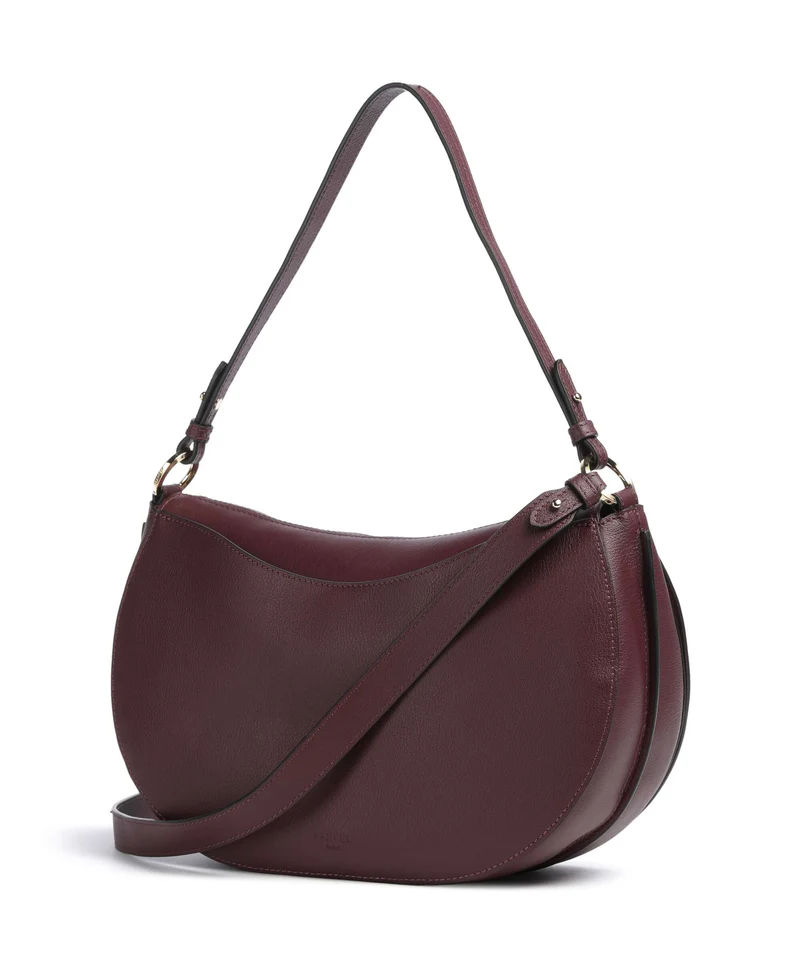Lancel Céleste L Sac porté épaule cassis