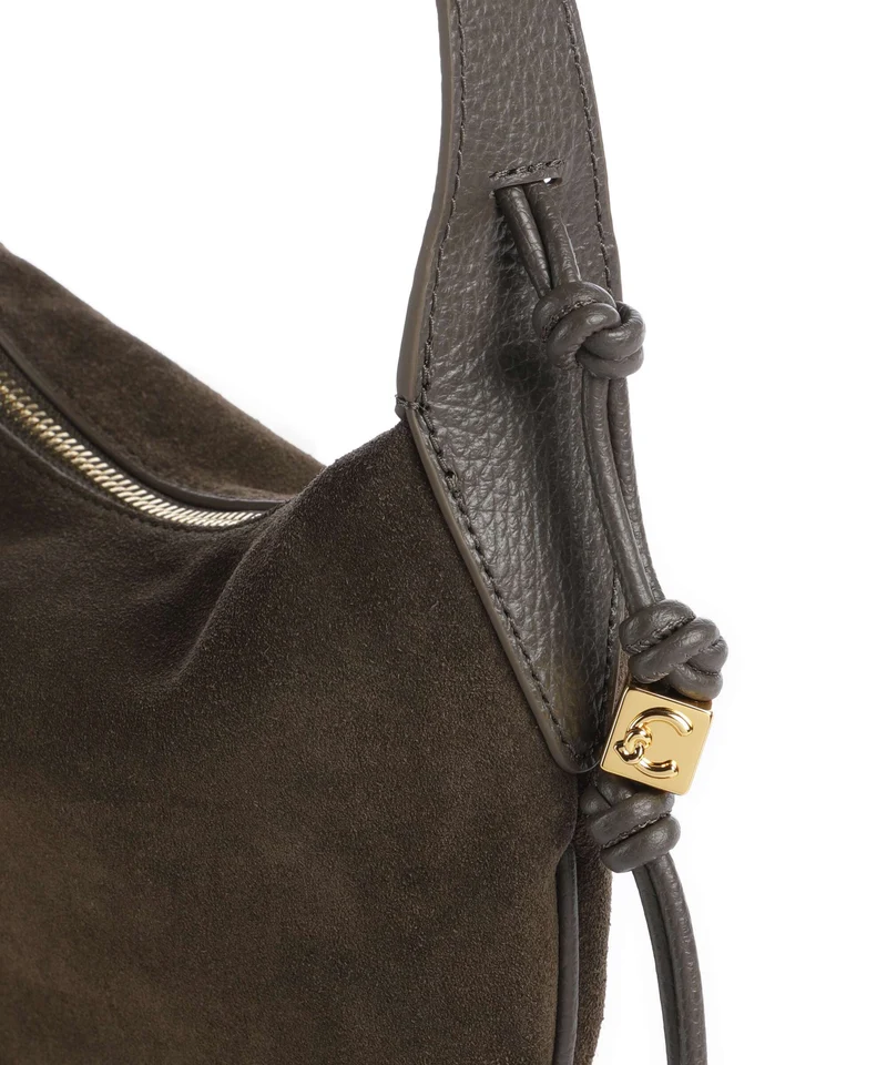 Coccinelle Thess Suede Sac fourre-tout fango