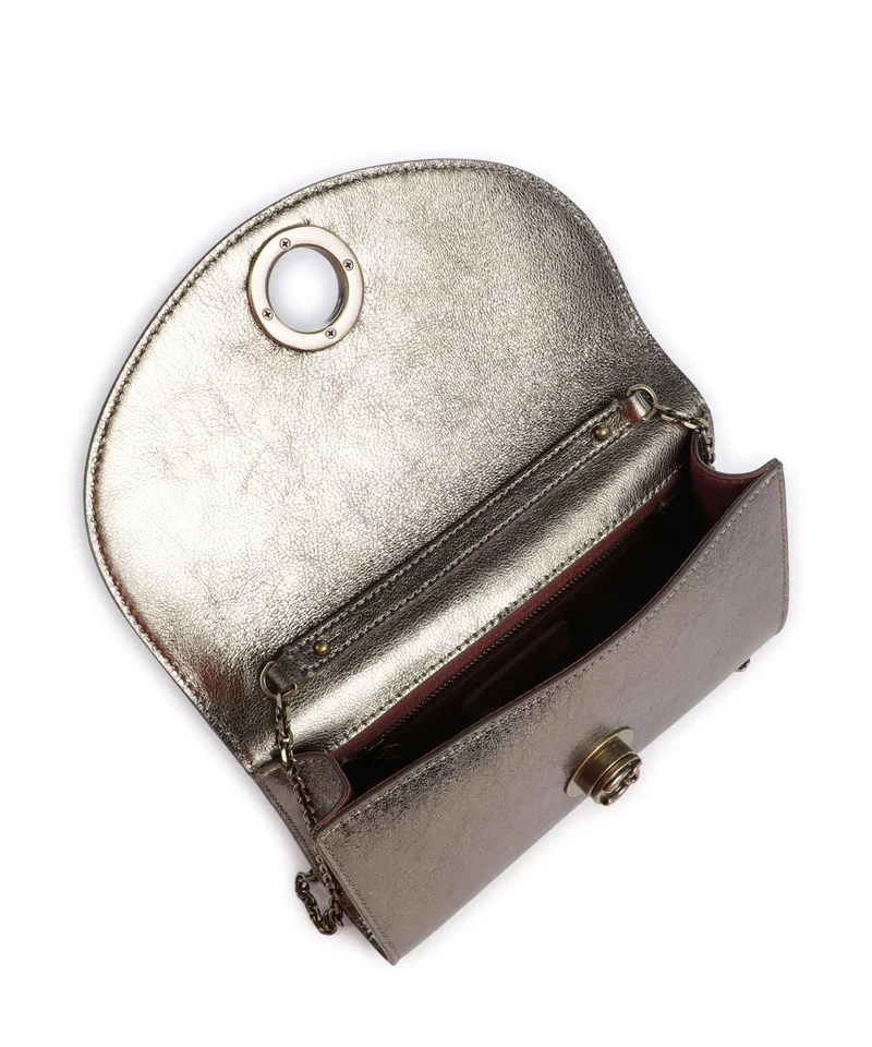 Coccinelle Nikla Smooth Sac bandoulière antique brass