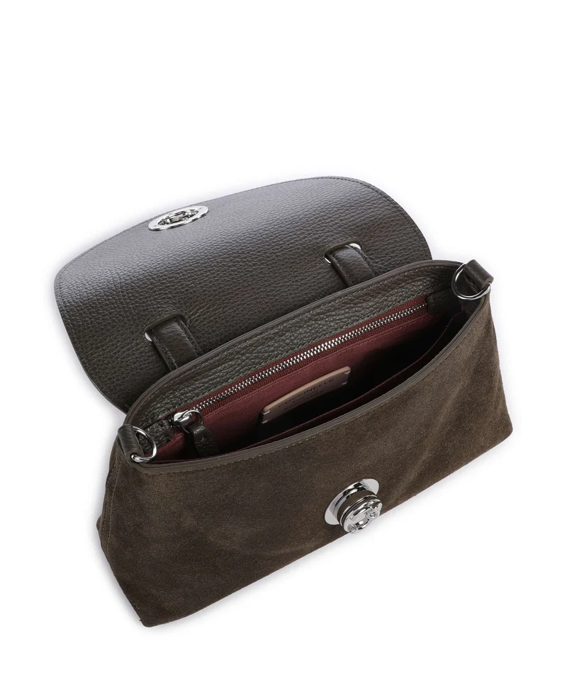 Coccinelle Nikla Suede Sac à main fango