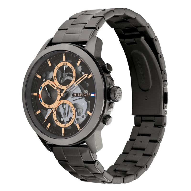 Tommy Hilfiger Hommes Montre Gris TH1710479