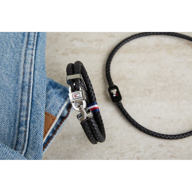 Tommy Hilfiger Bracelet Noir TJ2790361