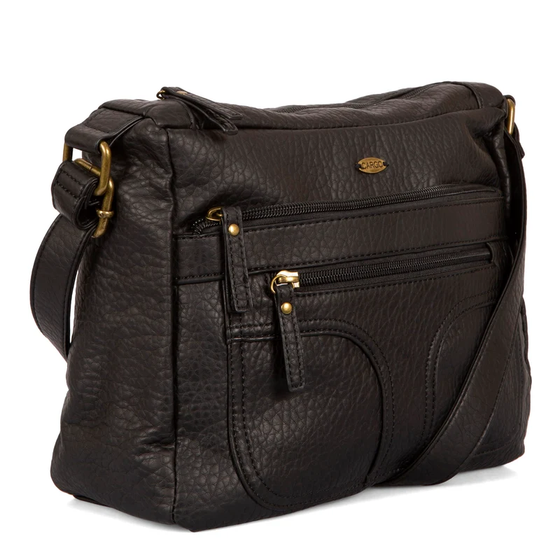 Pebbled E/W Crossbody Bag