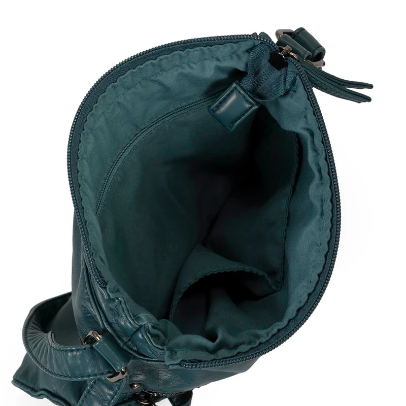 Quilted Multi Zip Crossbody
