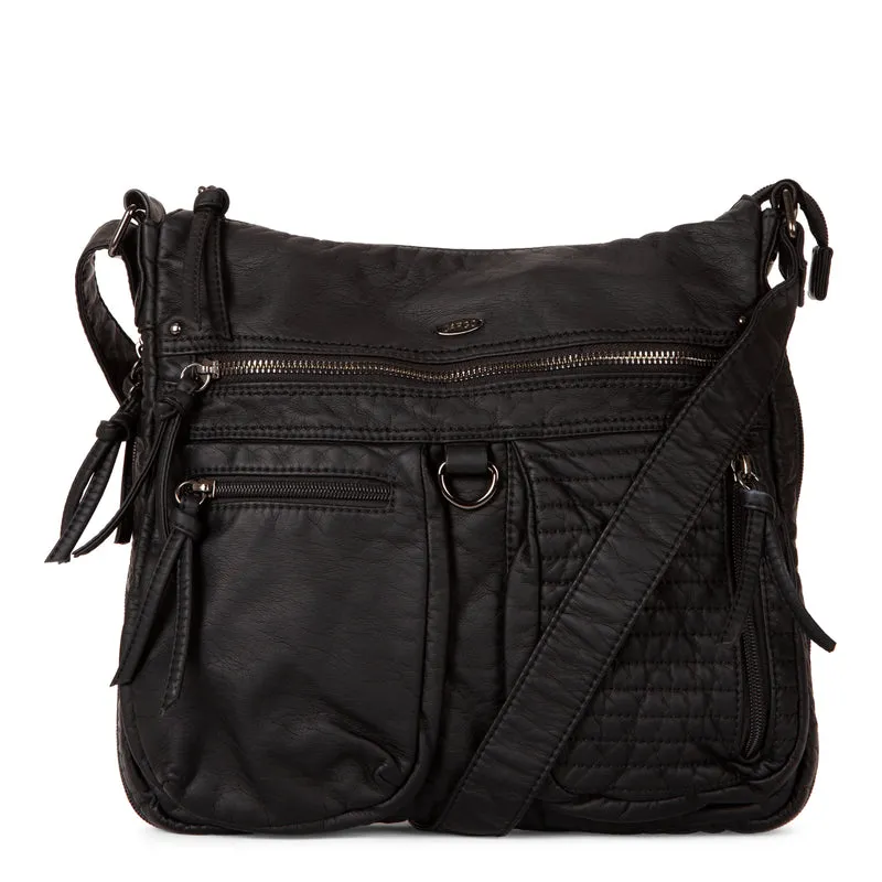 Cargo Quilted Expandable Crossbody Bag