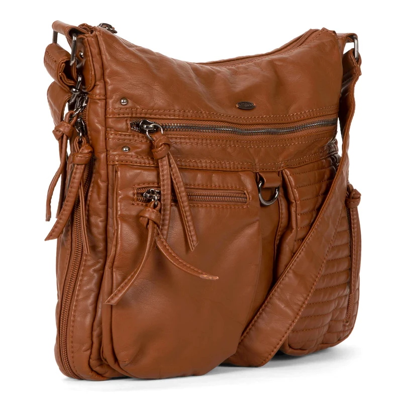Cargo Quilted Expandable Crossbody Bag