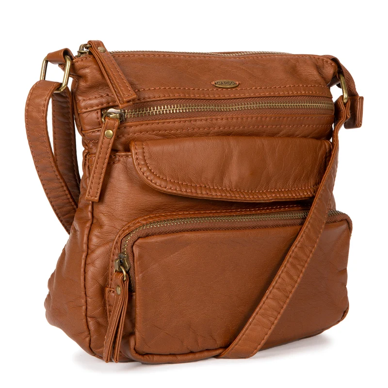 Multi Zip Front flap Crossbody