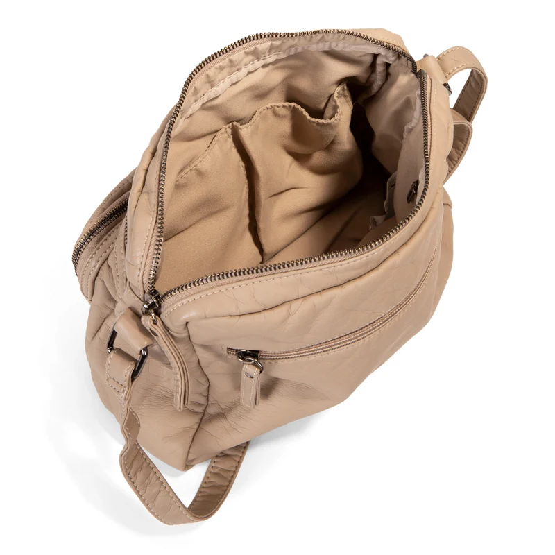 Quilted Crossbody with Front Pouch