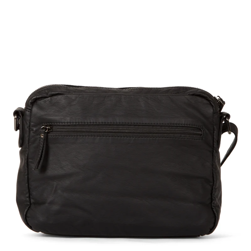 Quilted Crossbody with Front Pouch