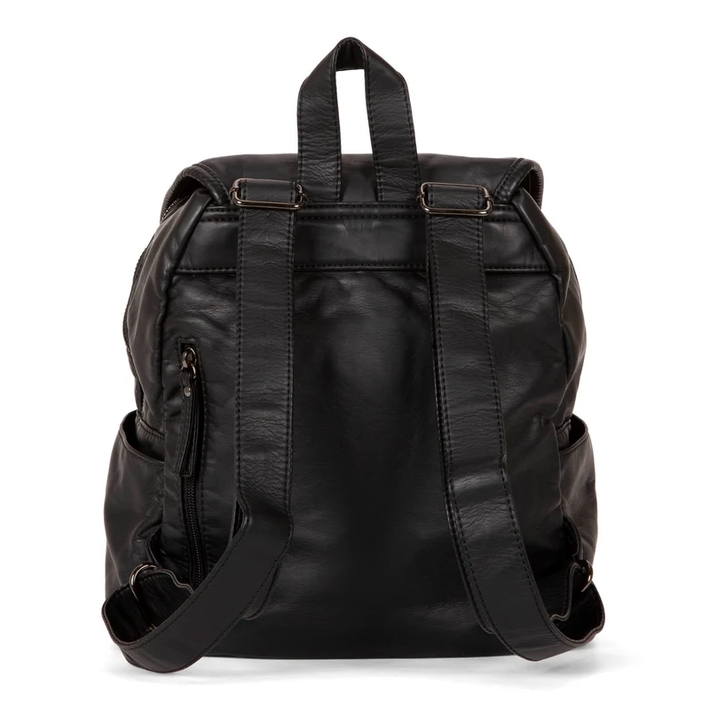 Quilted Front Flap Backpack