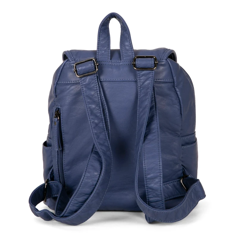 Quilted Front Flap Backpack