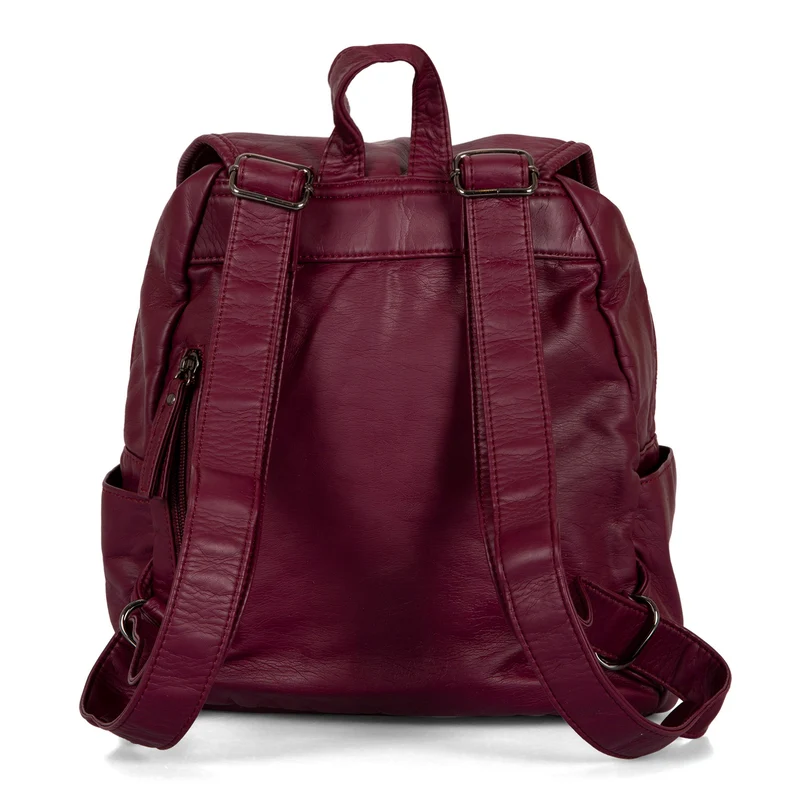 Quilted Front Flap Backpack