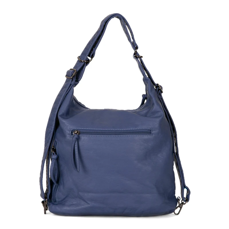 Quilted Convertible Hobo Bag