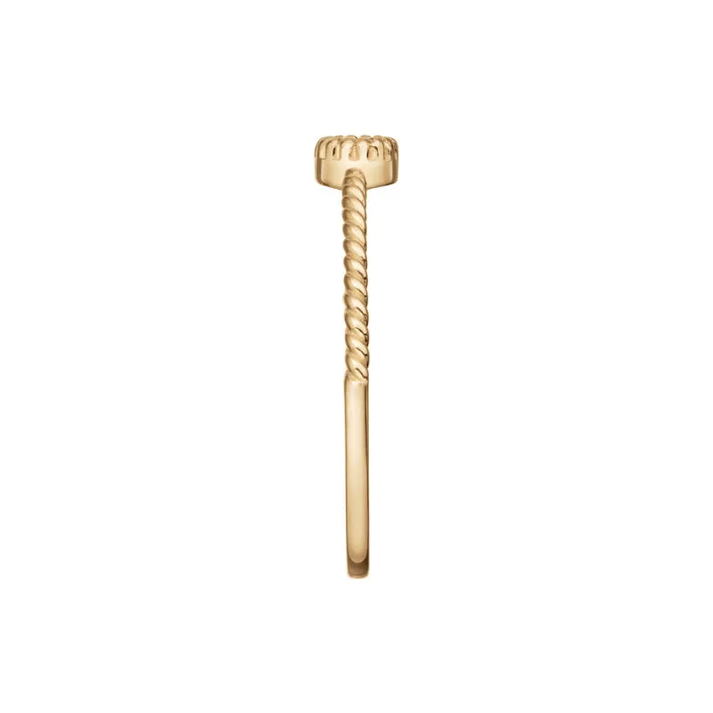 Jackie Gold Grimaldi London Bague En Or 14 Carats 585 JKR25.512-52
