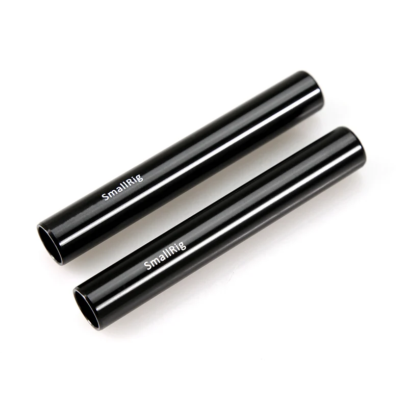 Paire de tiges de 15 mm en alliage d'aluminium (M12 - 4po)